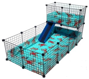 C&C Cage with Piggy BedSpreads
